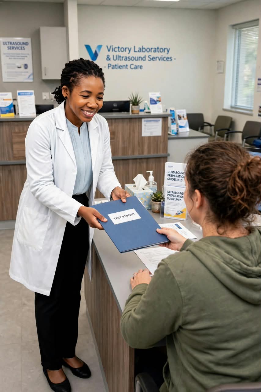 Laboratory and ultrasound diagnostic reports